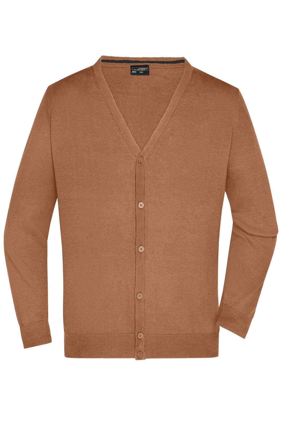 Mens V-Neck Cardigan