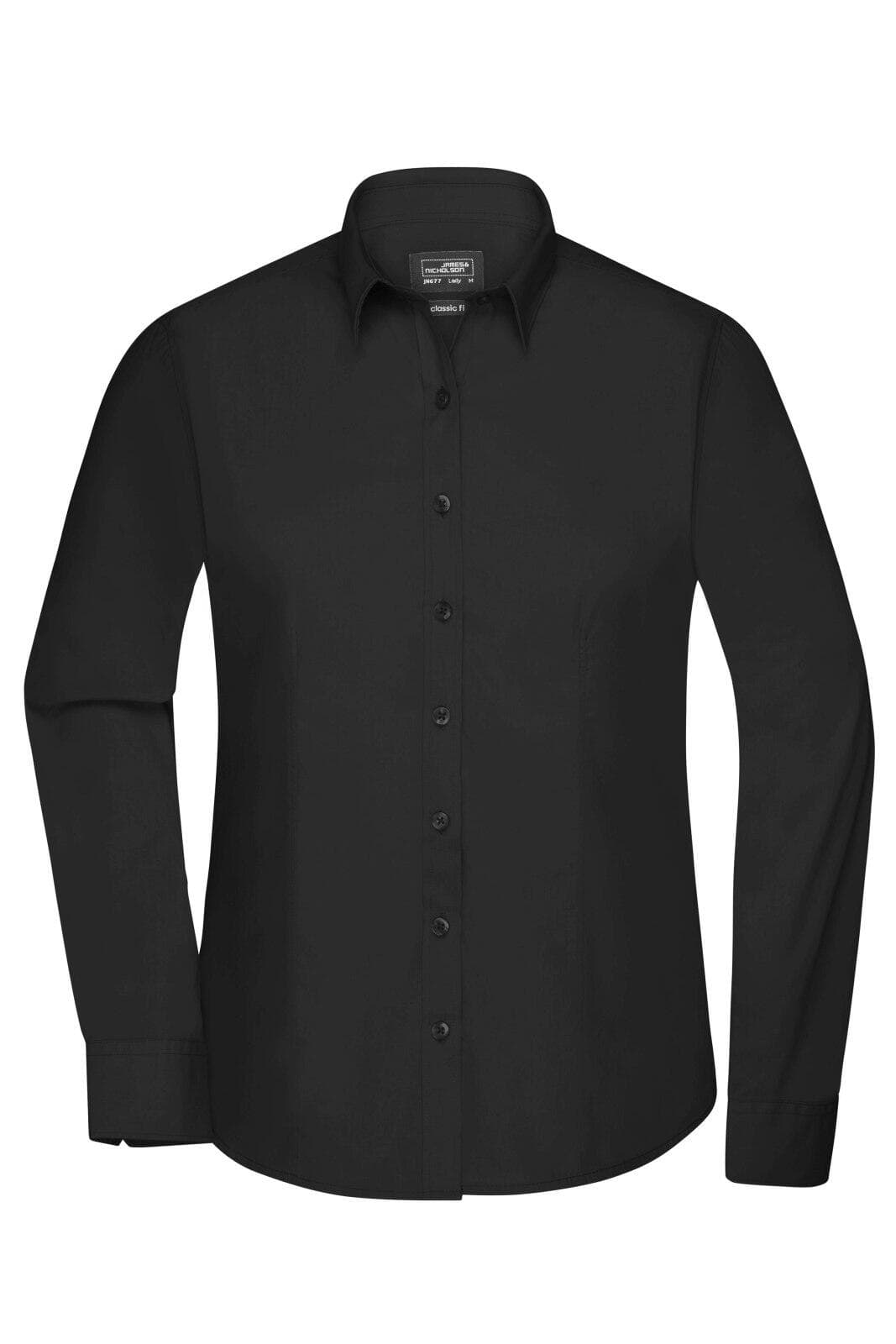 Ladies Shirt L-S Poplin