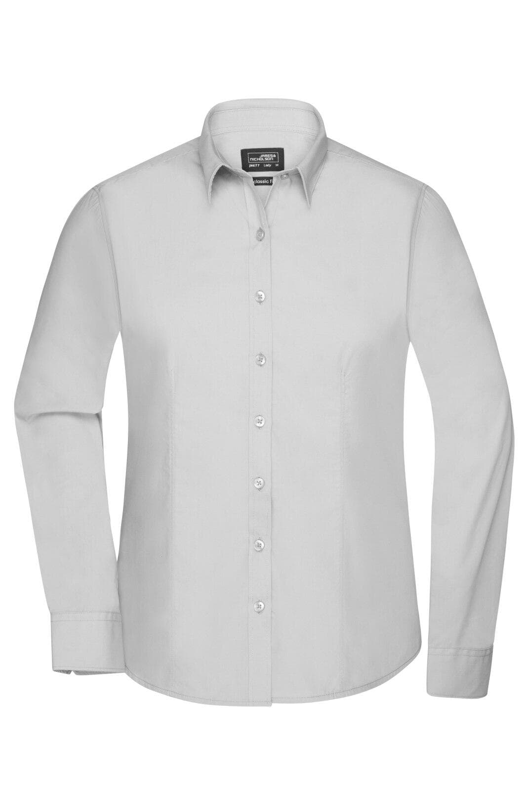 Ladies Shirt L-S Poplin
