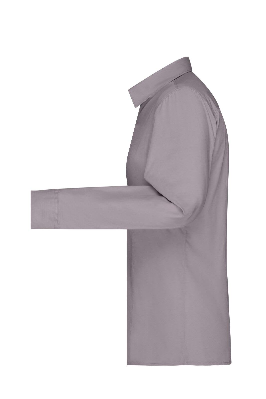 Ladies Shirt L-S Poplin