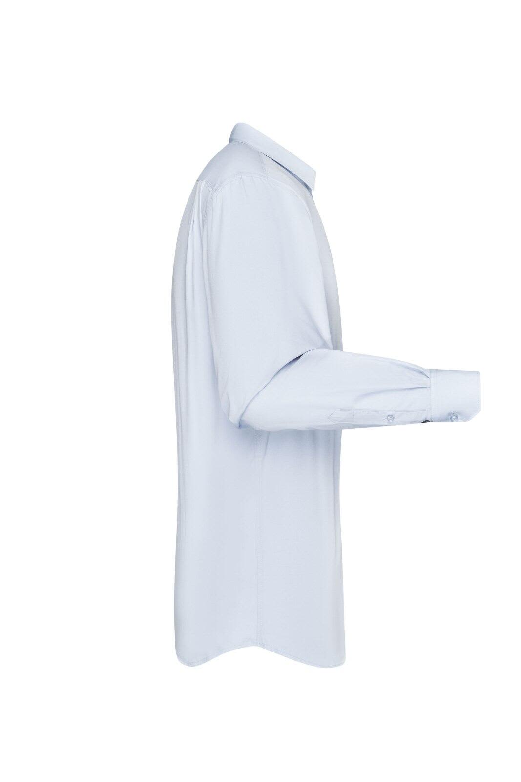 Mens Shirt L-S Poplin
