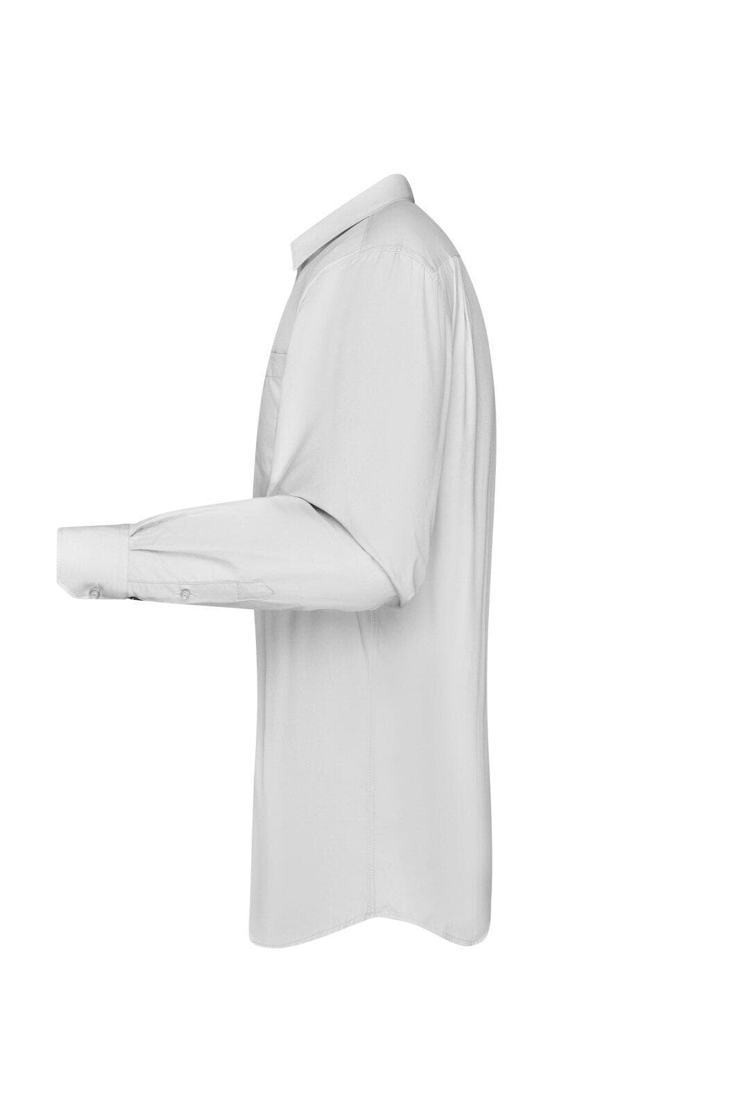 Mens Shirt L-S Poplin