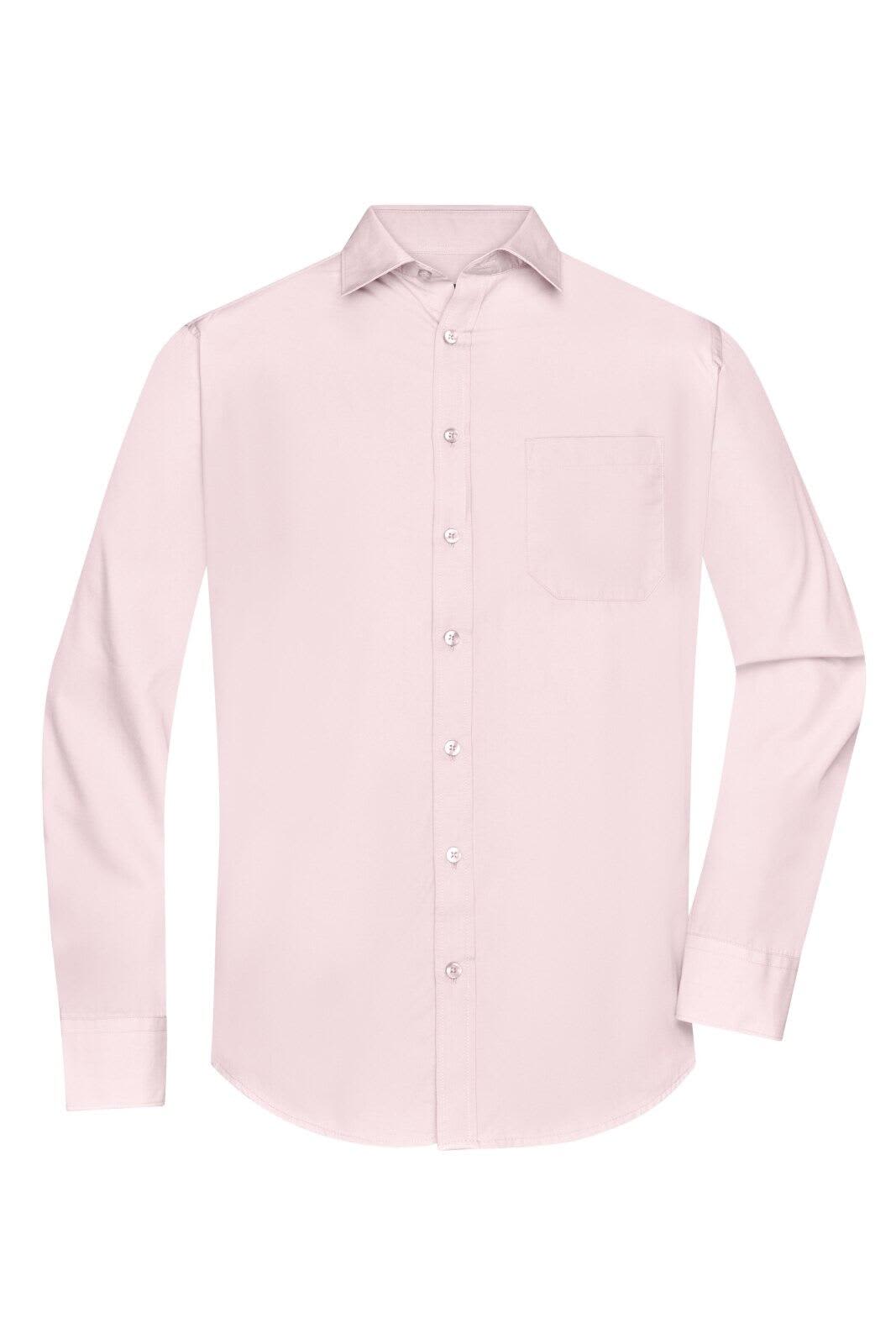 Mens Shirt L-S Poplin