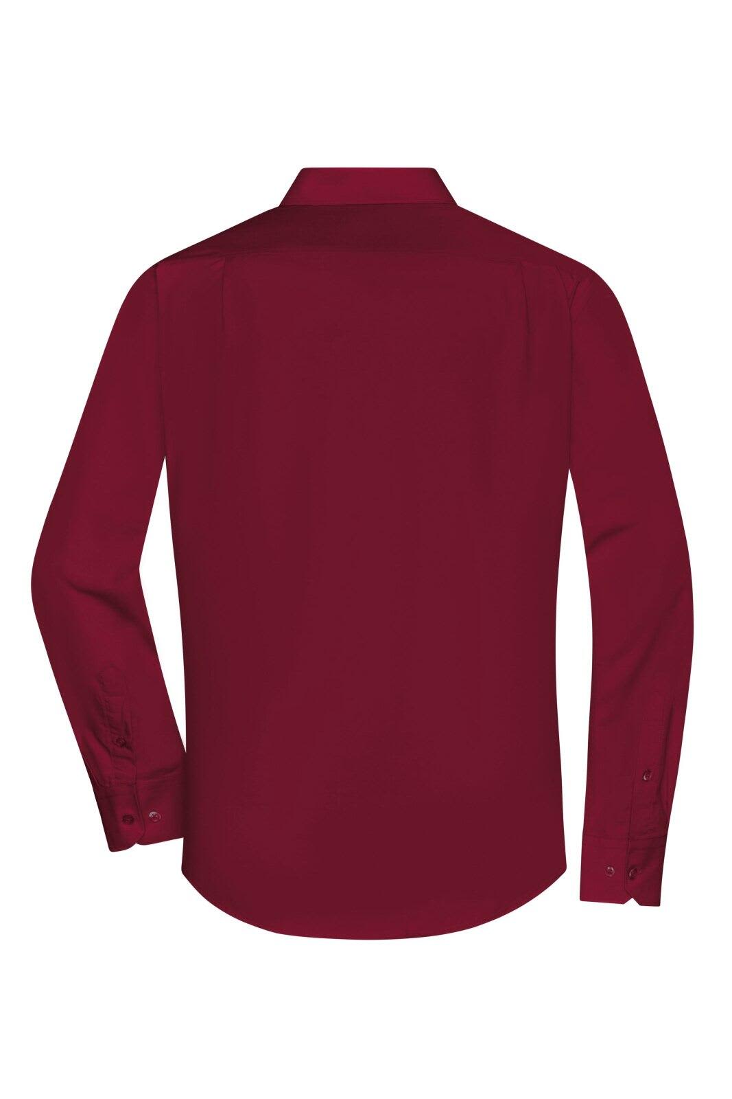 Mens Shirt L-S Poplin