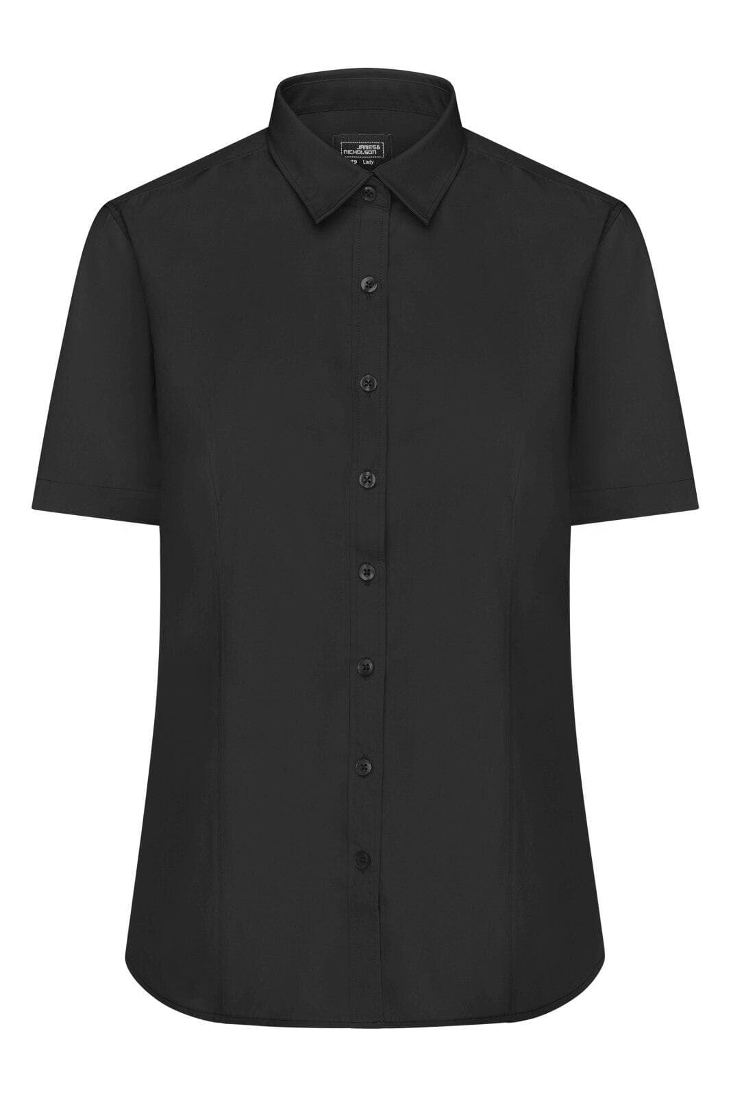 Ladies Shirt S-S Poplin