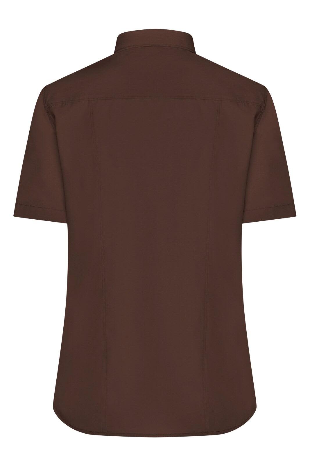Ladies Shirt S-S Poplin