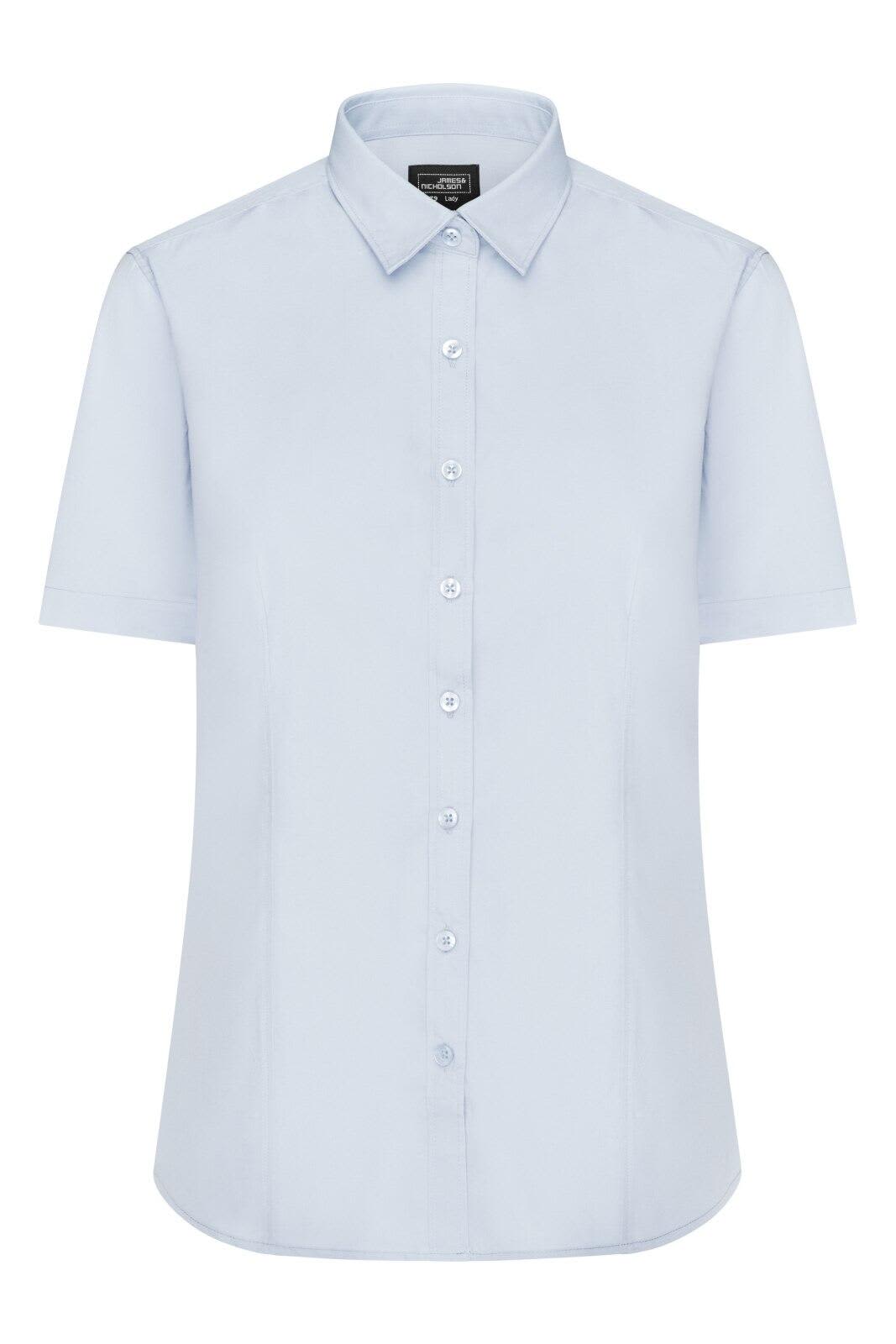 Ladies Shirt S-S Poplin