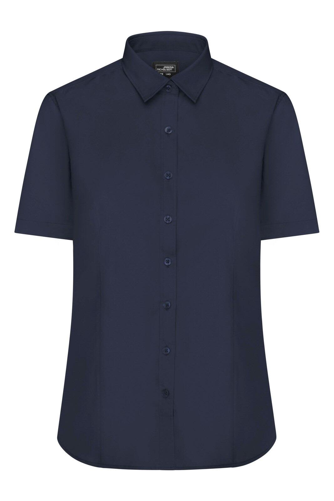 Ladies Shirt S-S Poplin