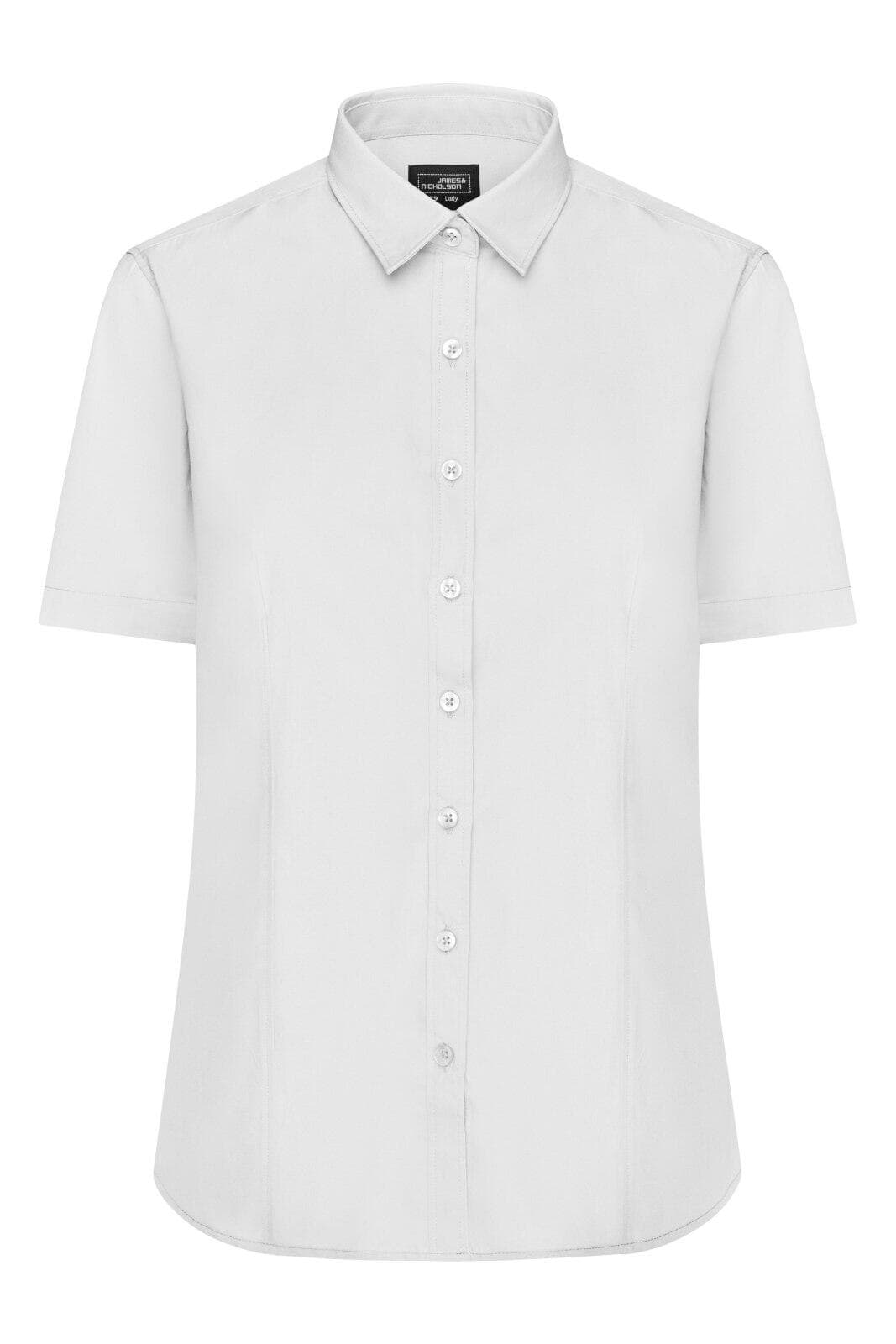 Ladies Shirt S-S Poplin