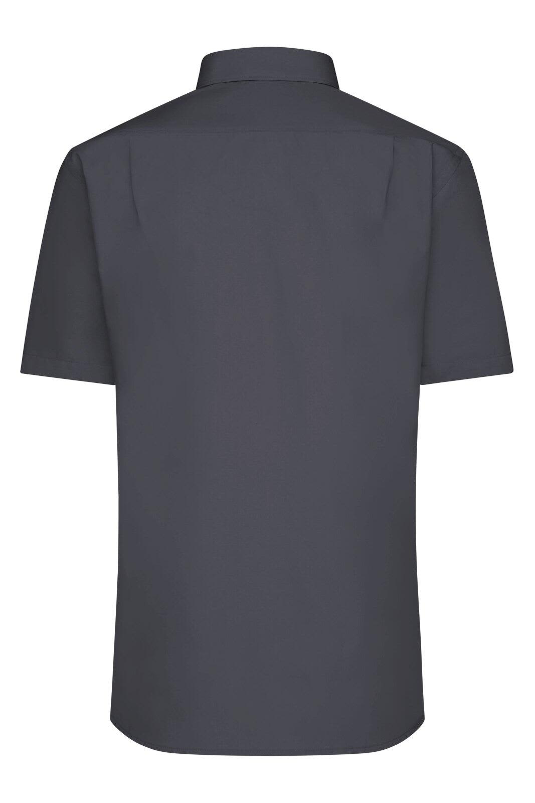 Mens Shirt S-S Poplin