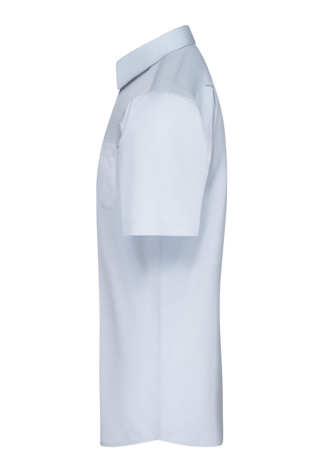 Mens Shirt S-S Poplin