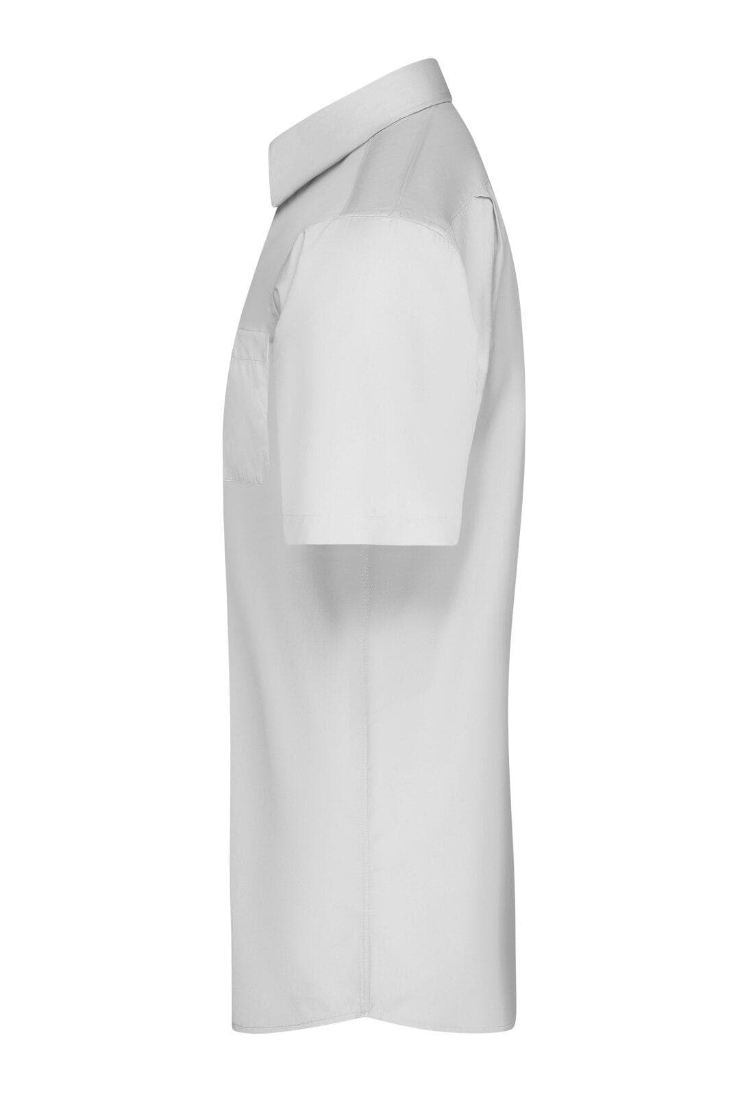 Mens Shirt S-S Poplin