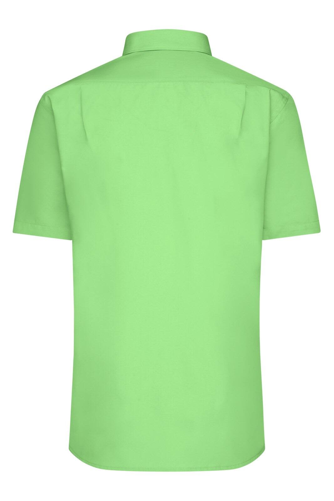 Mens Shirt S-S Poplin