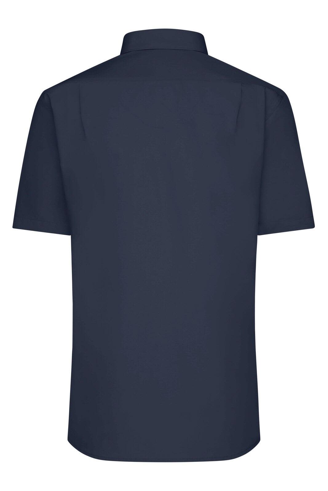 Mens Shirt S-S Poplin