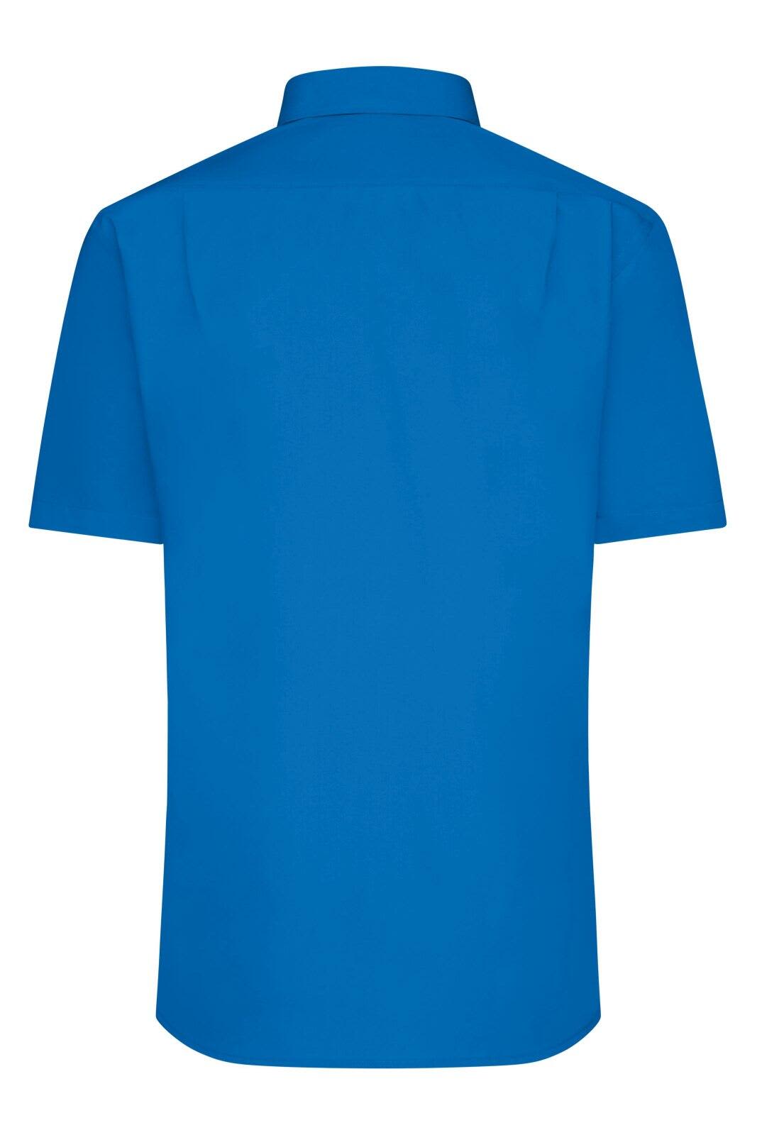 Mens Shirt S-S Poplin