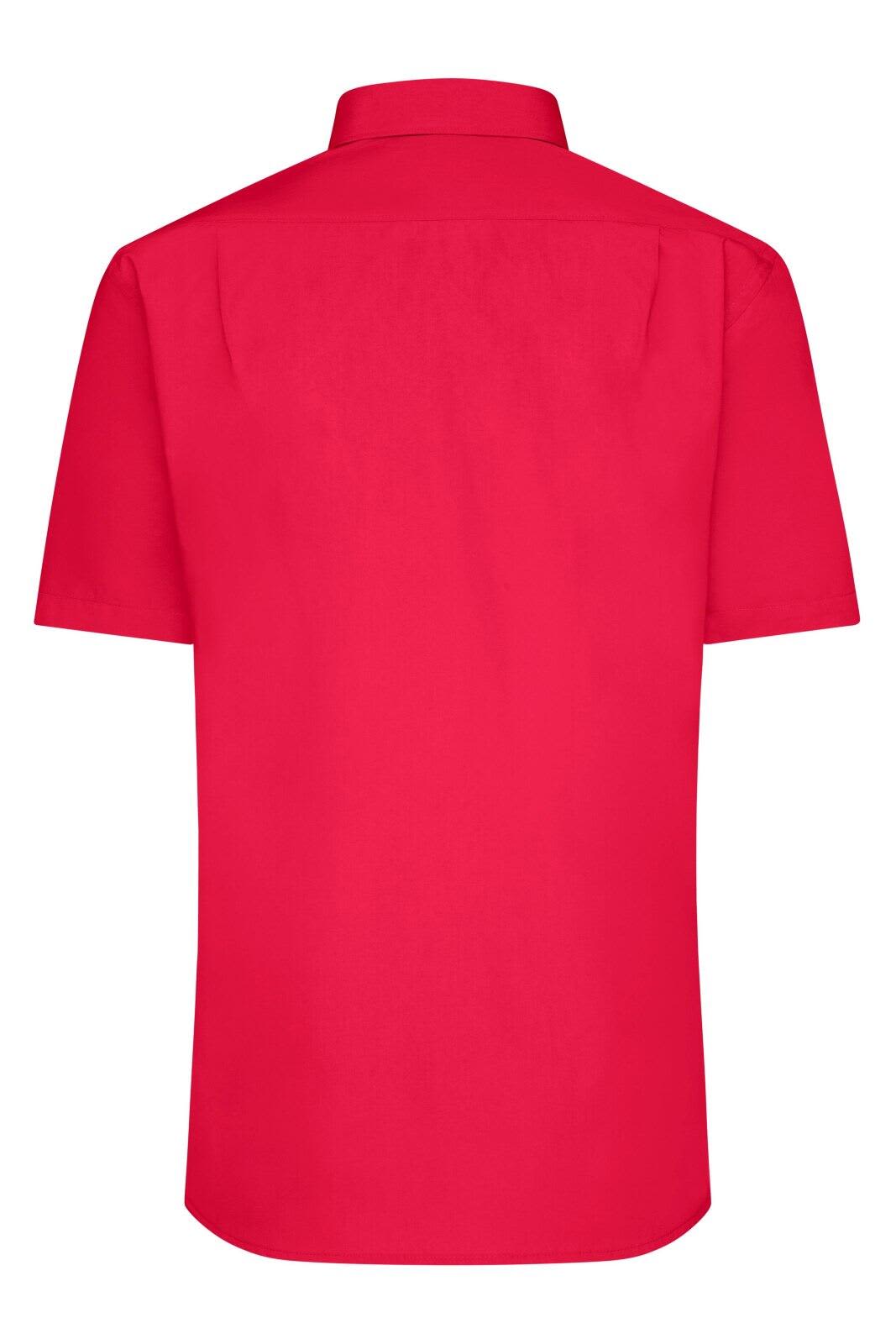 Mens Shirt S-S Poplin