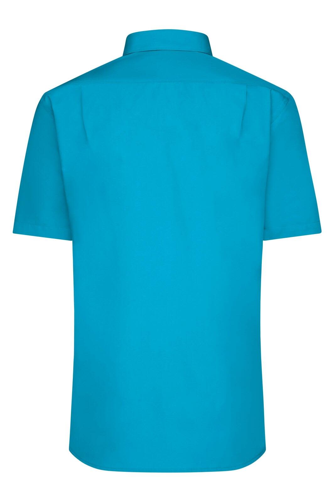 Mens Shirt S-S Poplin