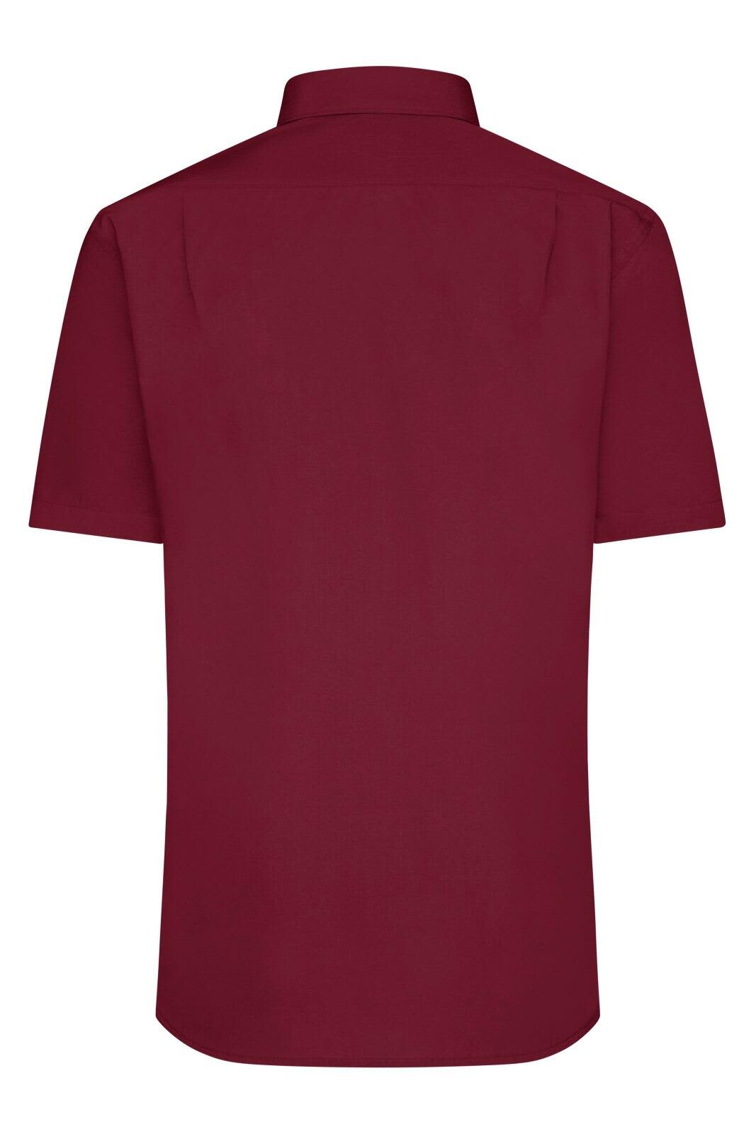 Mens Shirt S-S Poplin