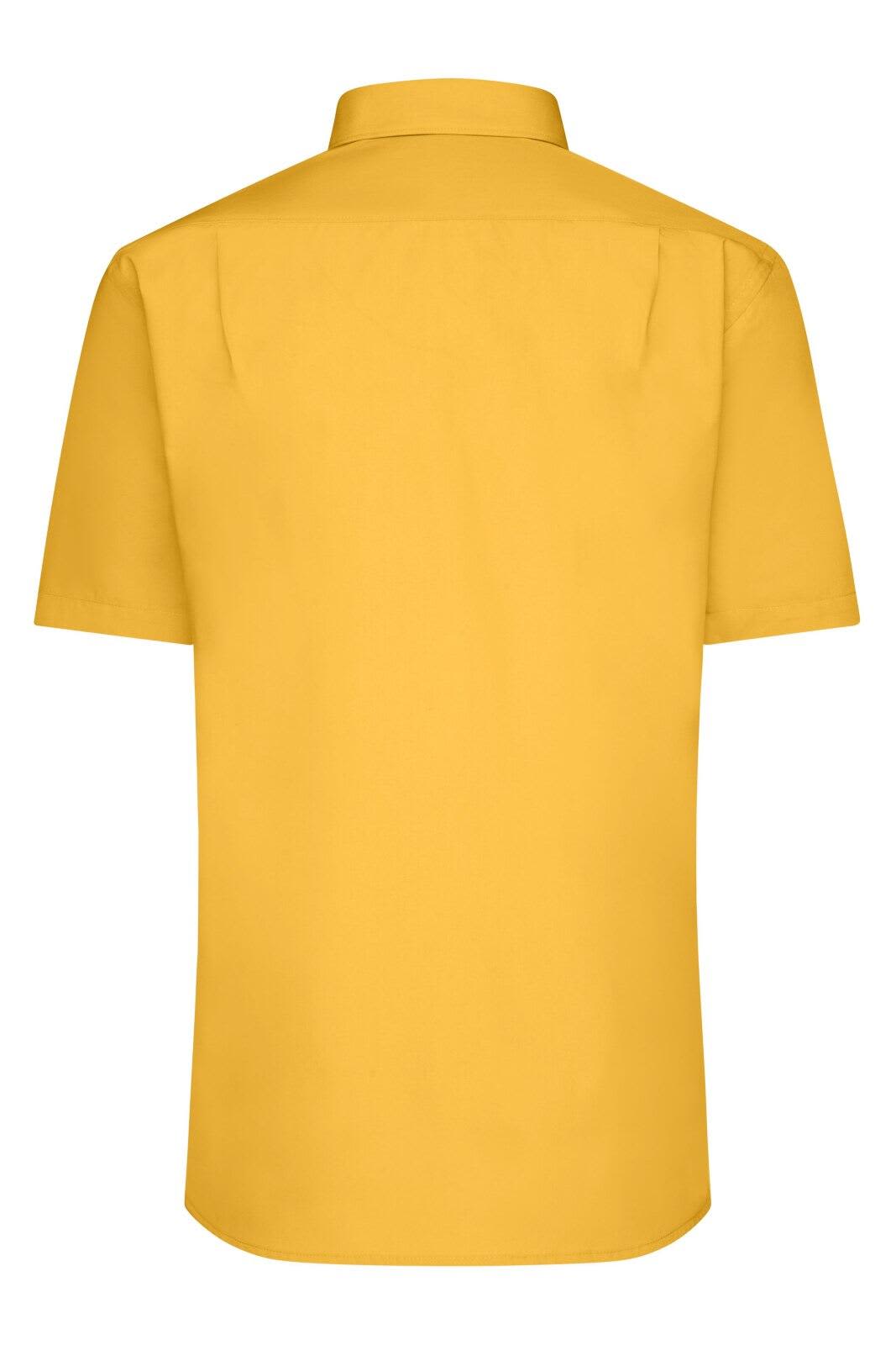 Mens Shirt S-S Poplin