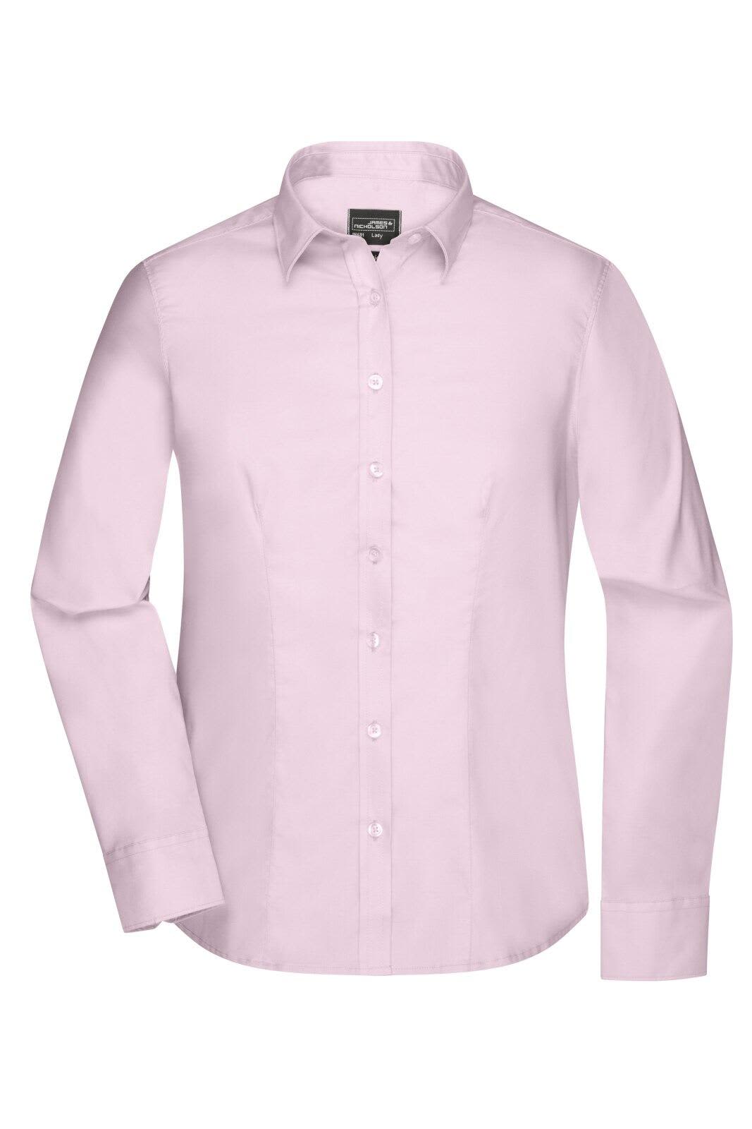 Ladies Shirt L-S Micro-Twill