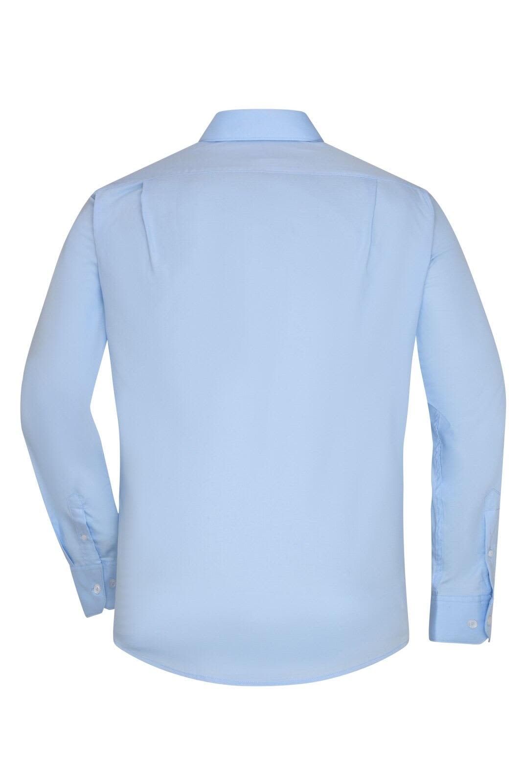 Mens Shirt L-S Micro-Twill