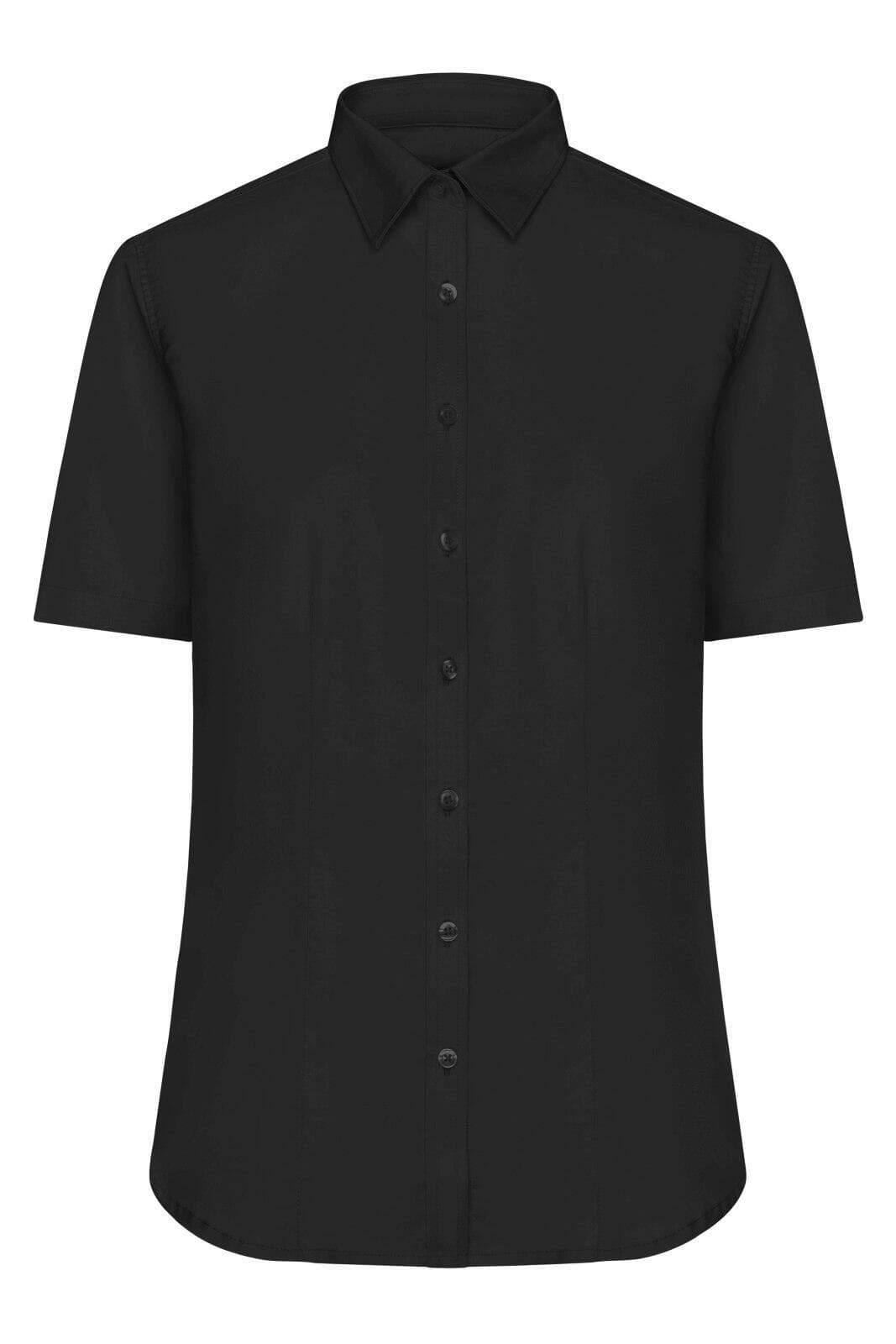 Ladies Shirt S-S Micro-Twill