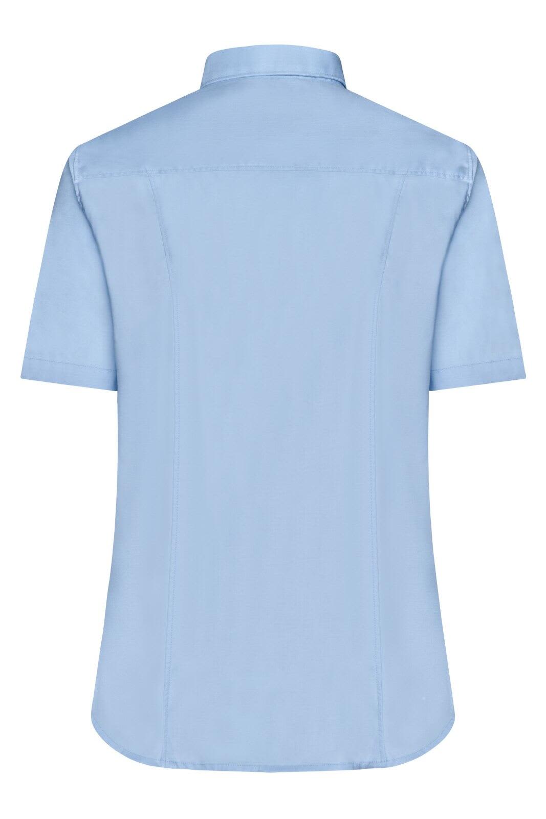 Ladies Shirt S-S Micro-Twill
