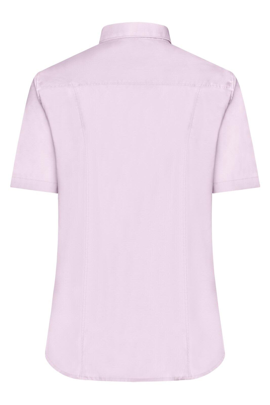 Ladies Shirt S-S Micro-Twill