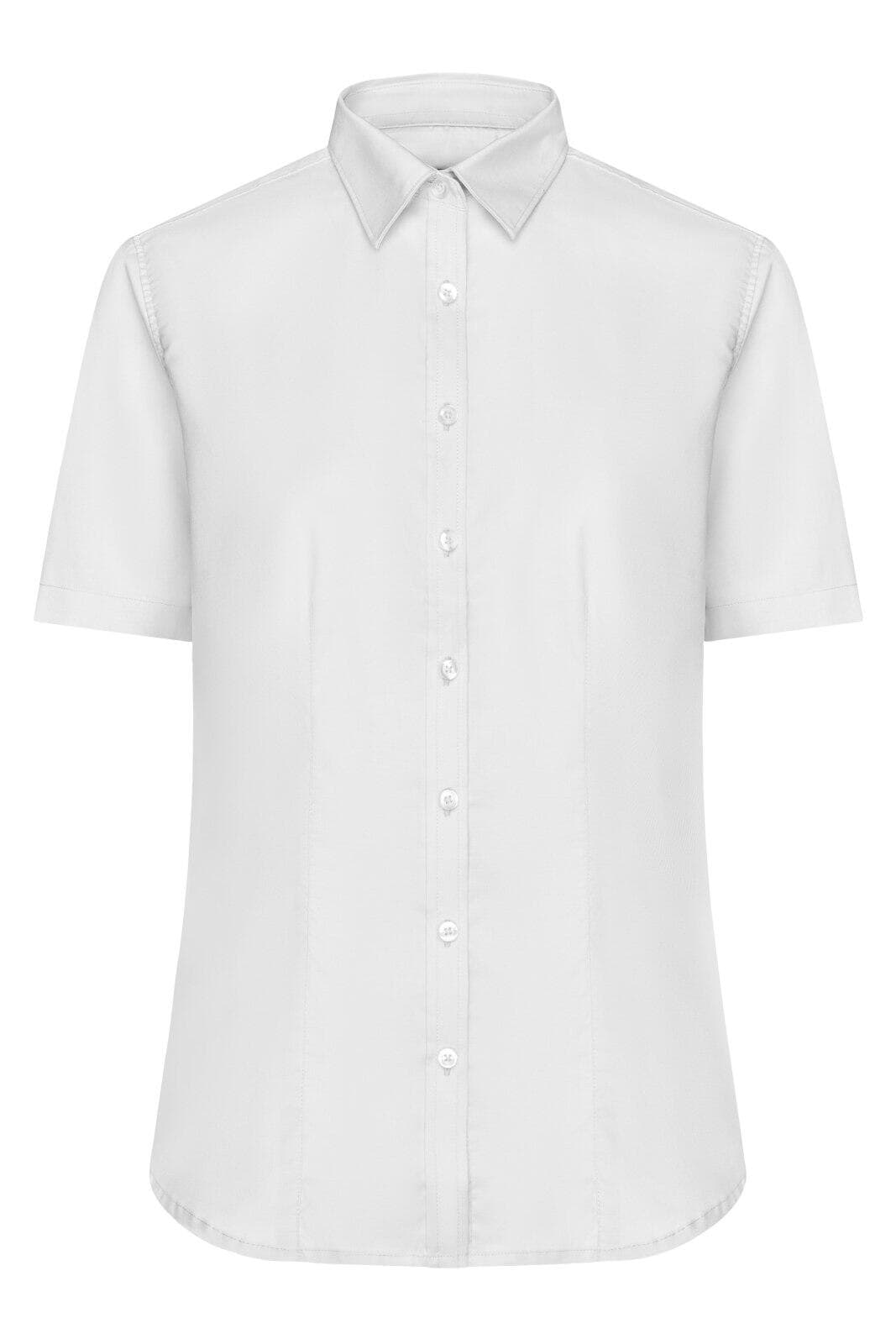 Ladies Shirt S-S Micro-Twill