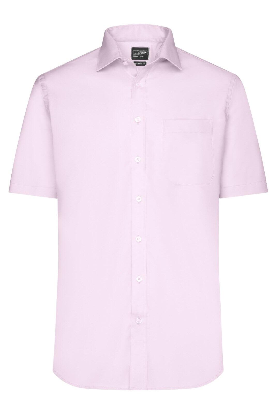 Mens Shirt S-S Micro-Twill
