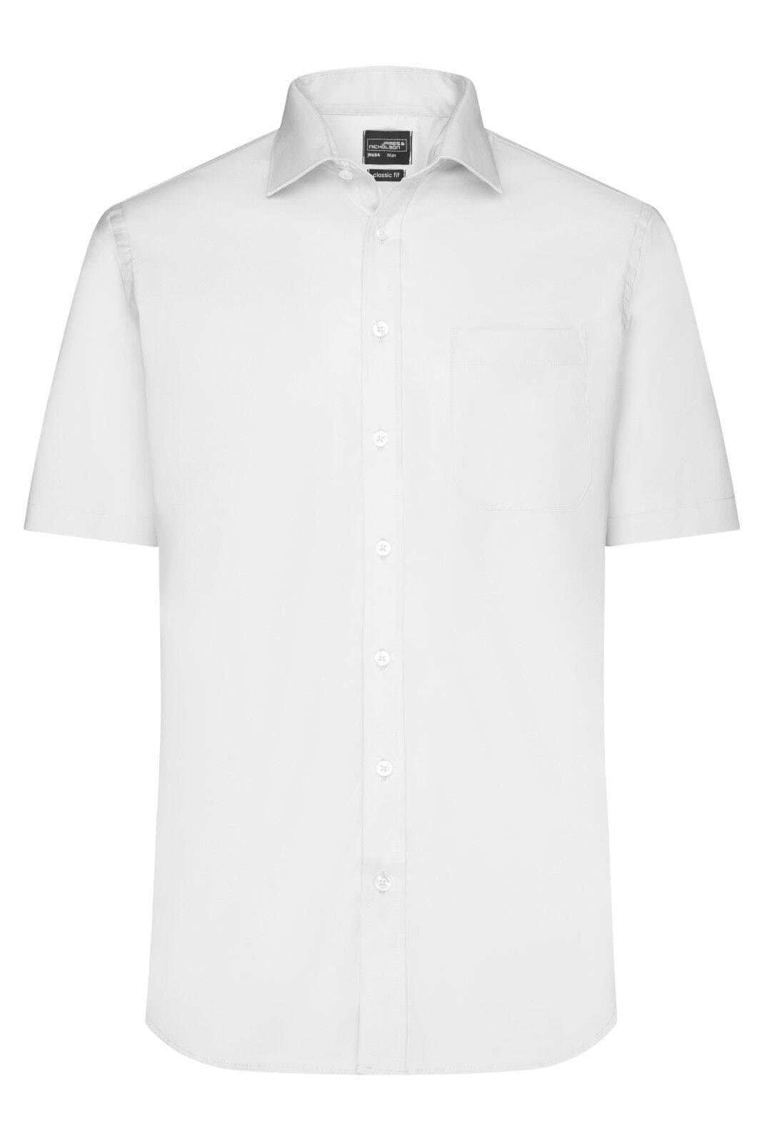 Mens Shirt S-S Micro-Twill