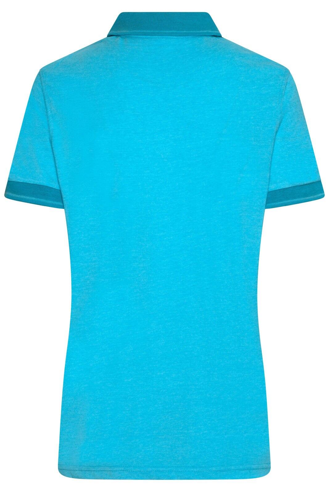 Ladies Heather Polo