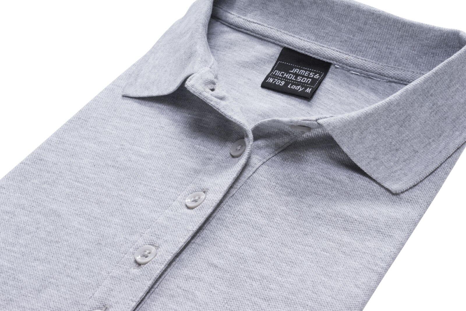 Ladies Elastic Polo Pique