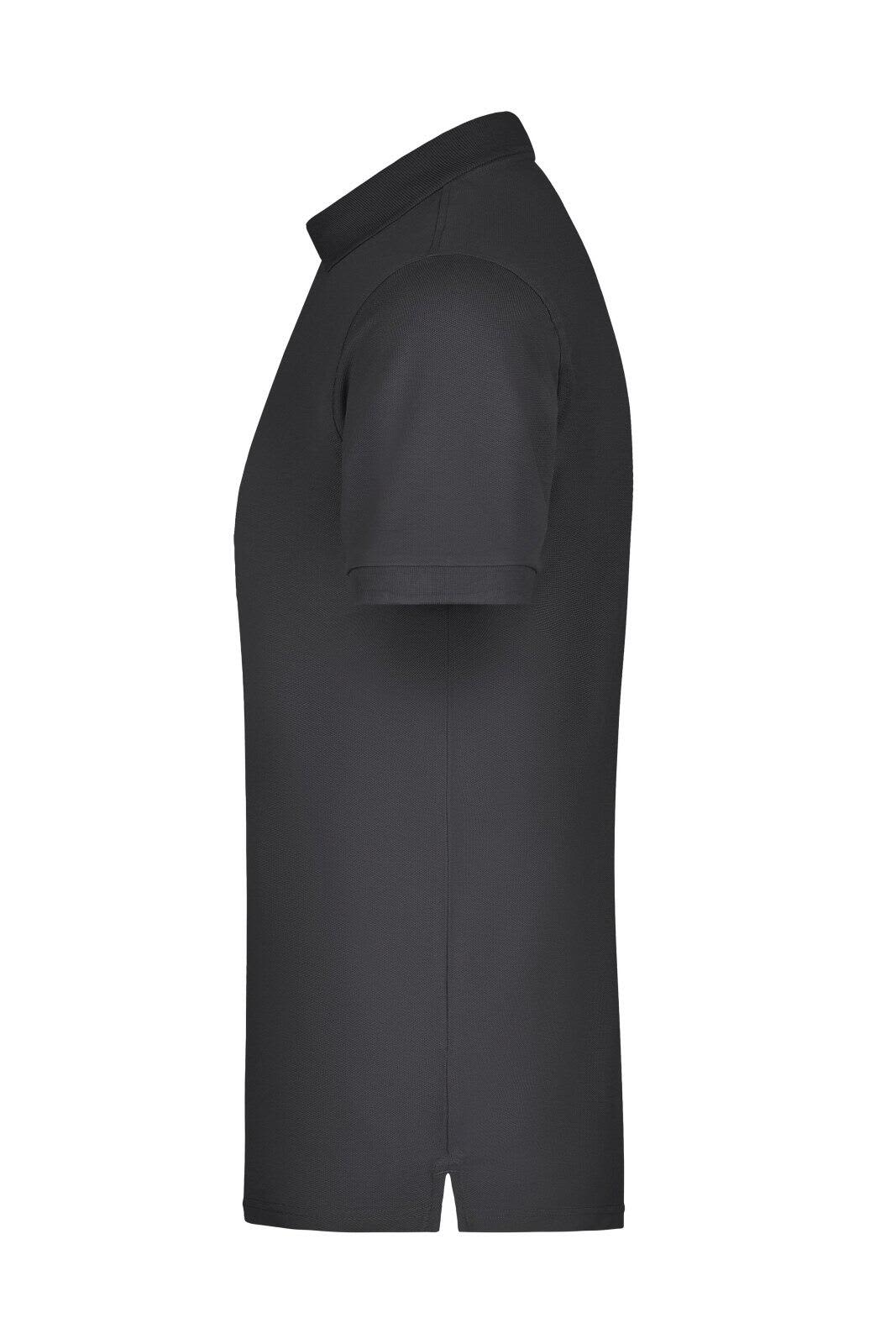 Mens Elastic Polo Pique