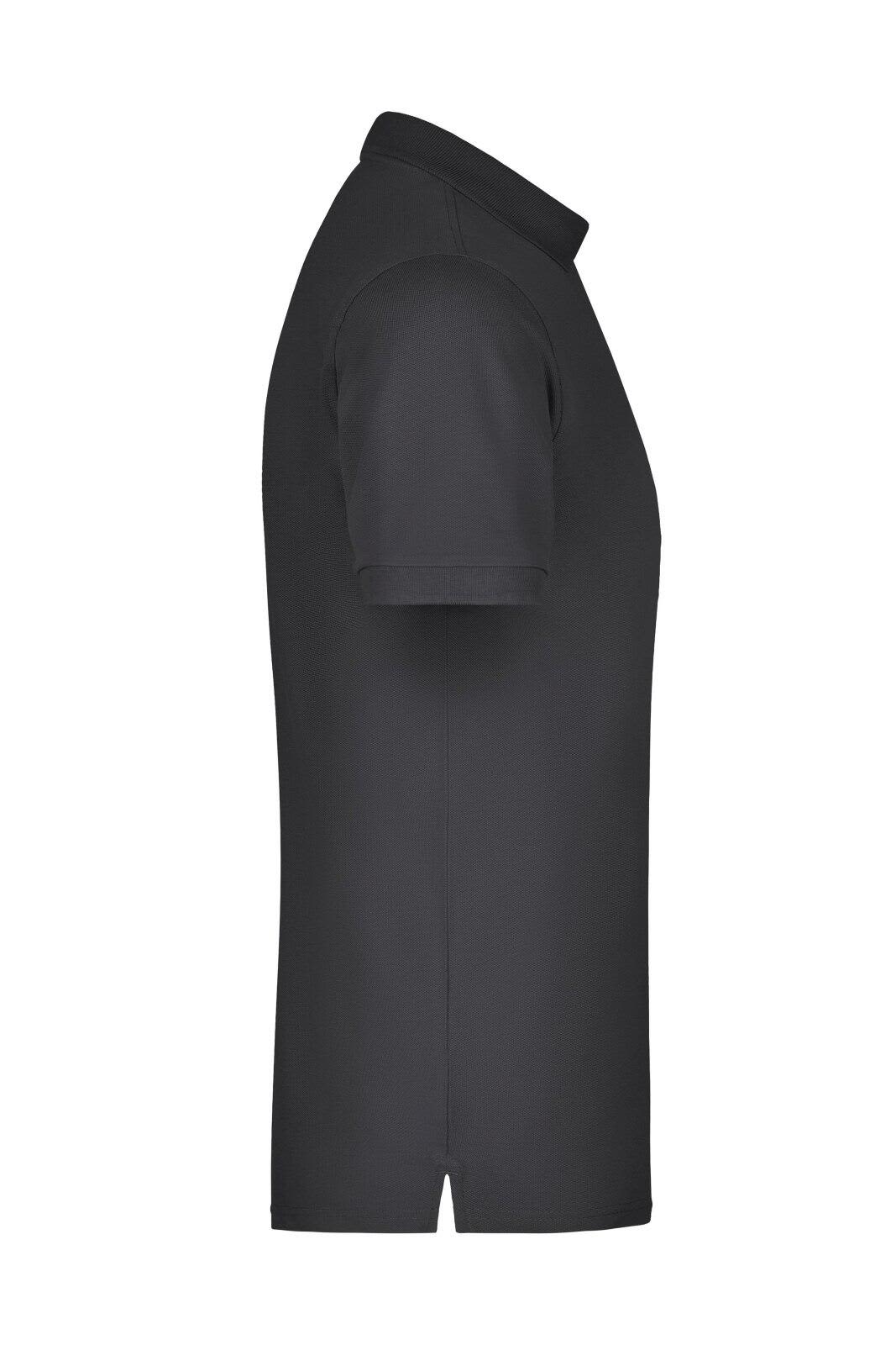 Mens Elastic Polo Pique