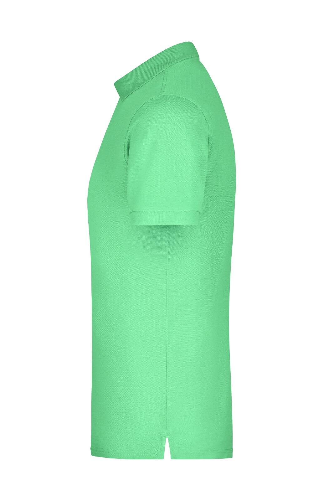 Mens Elastic Polo Pique