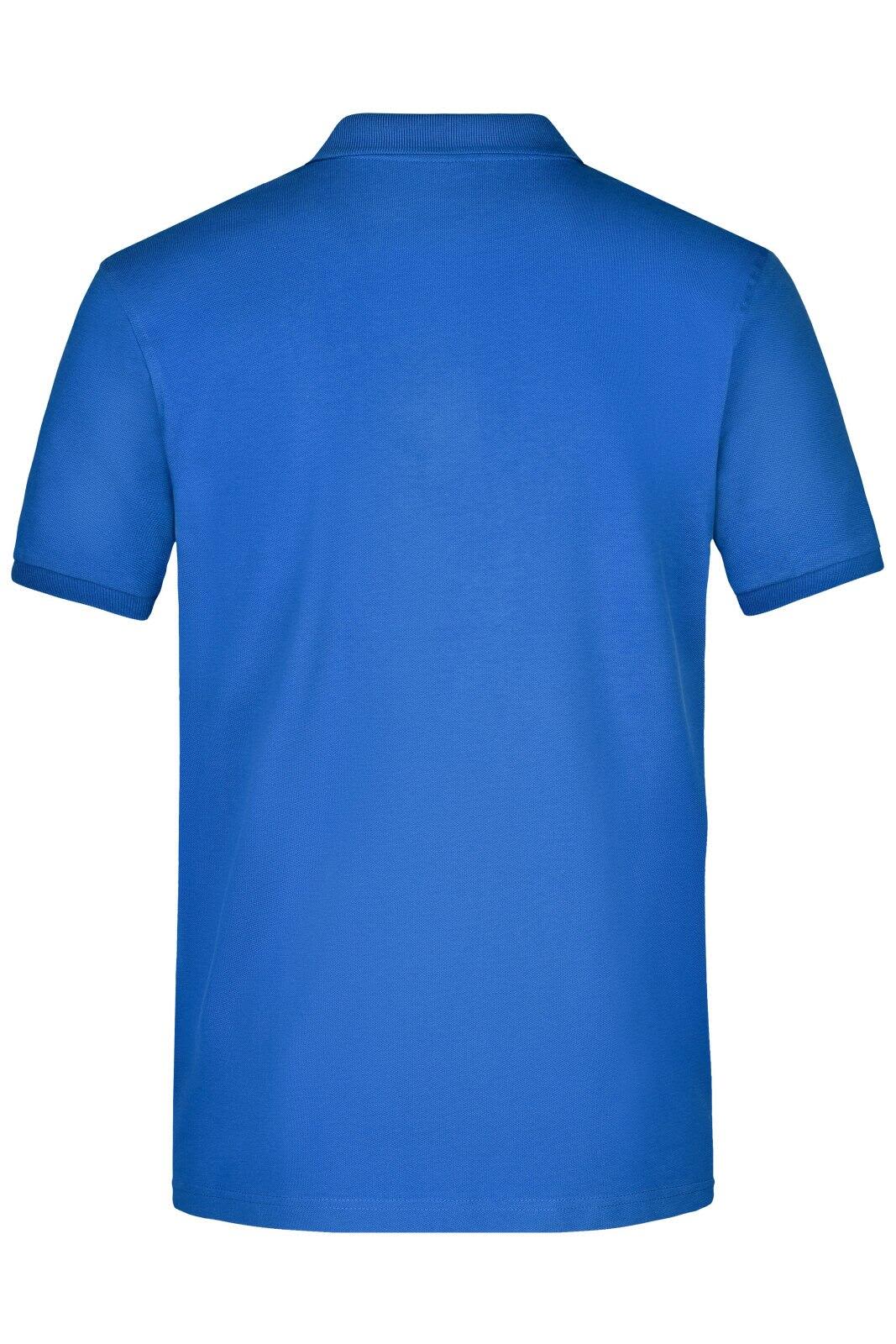 Mens Elastic Polo Pique