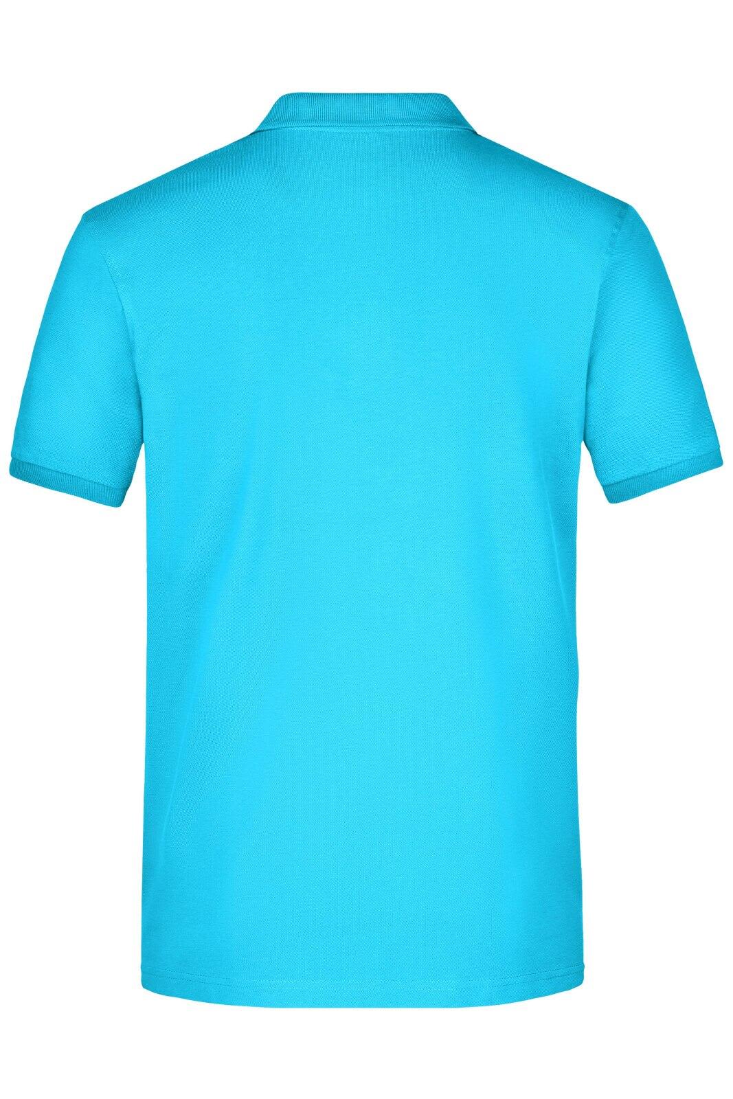 Mens Elastic Polo Pique