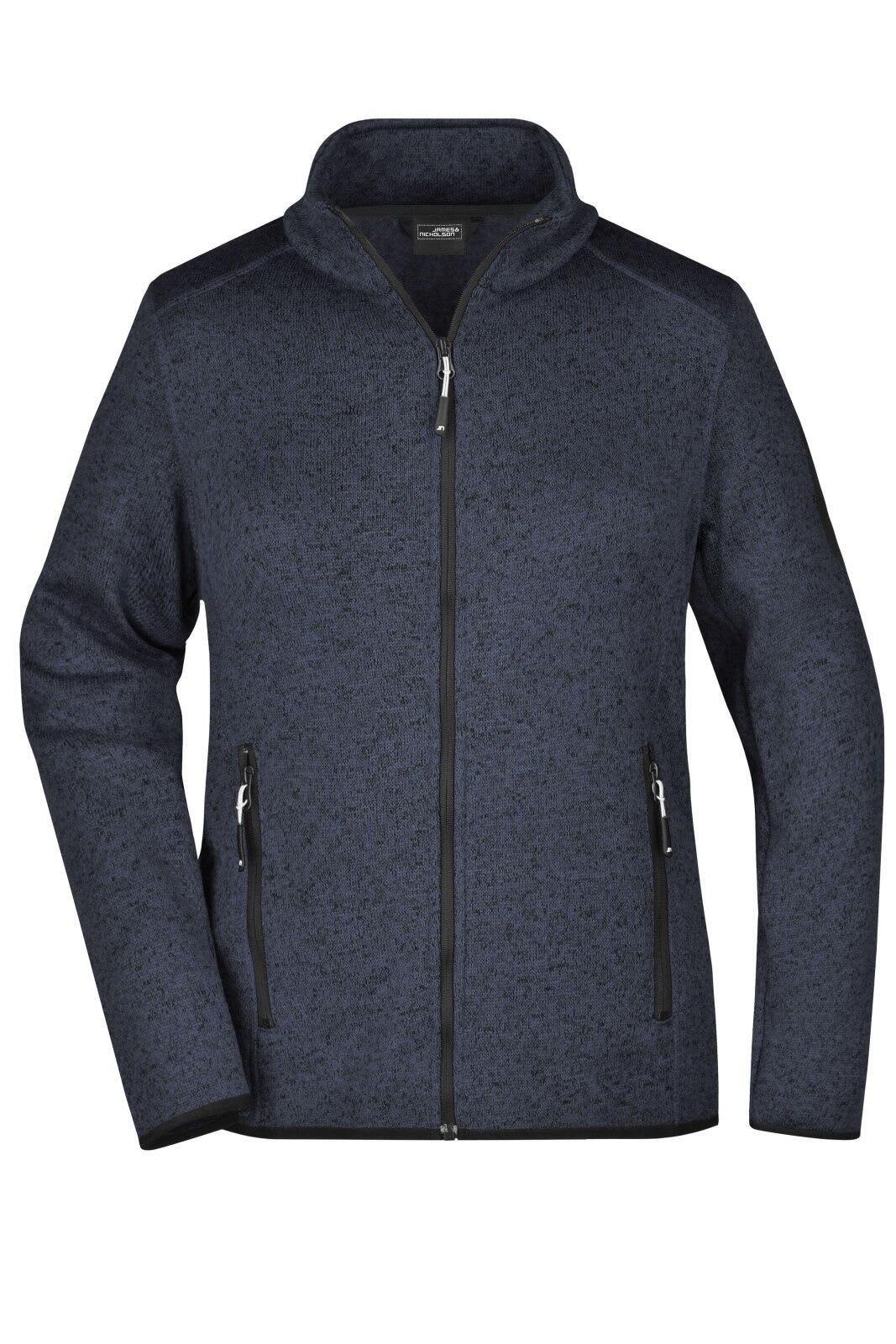 Ladies Knitted Fleece Jacket