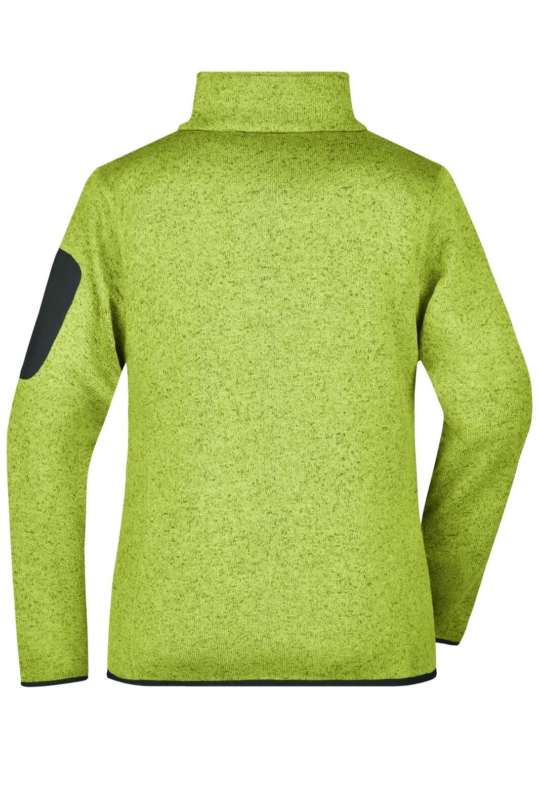 Ladies Knitted Fleece Jacket