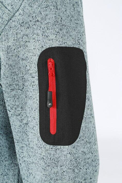 Ladies Knitted Fleece Jacket