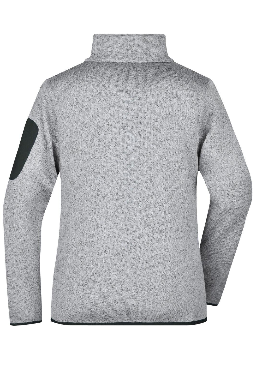 Ladies Knitted Fleece Jacket
