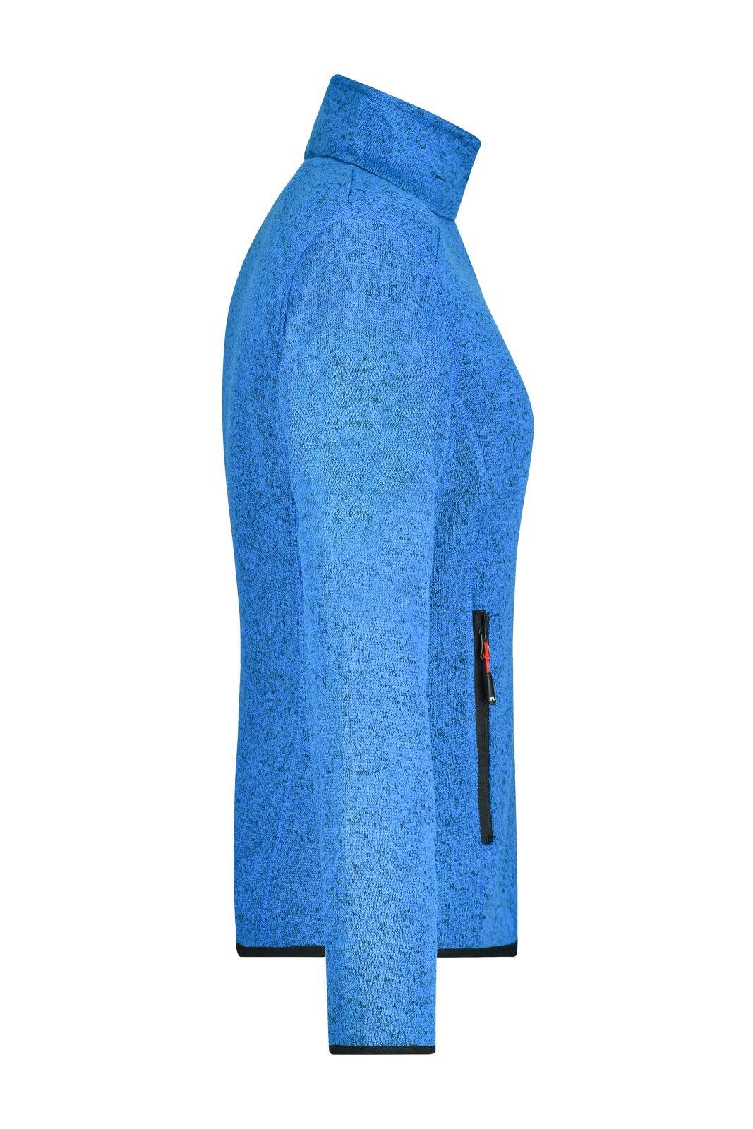 Ladies Knitted Fleece Jacket
