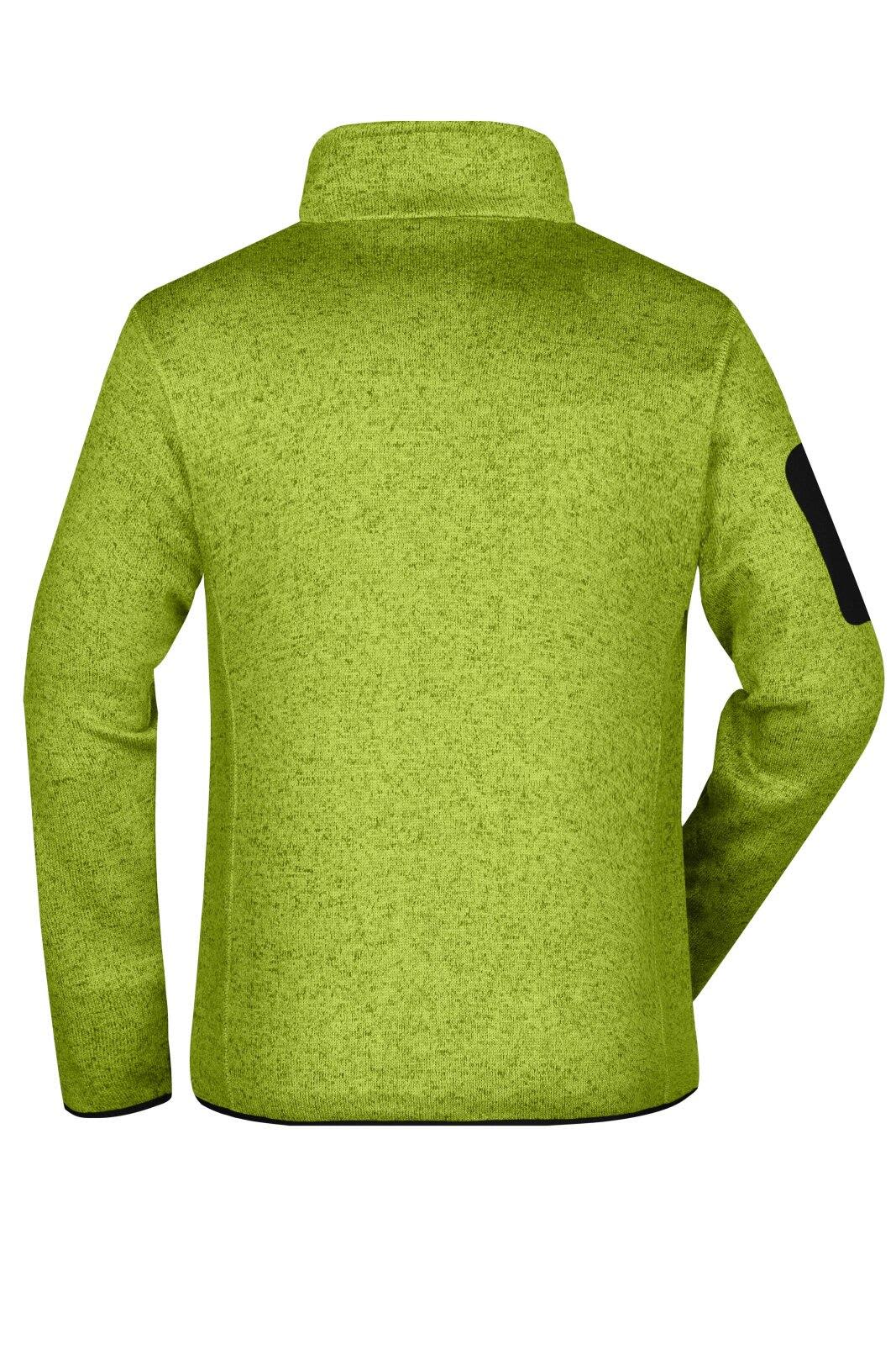 Mens Knitted Fleece Jacket