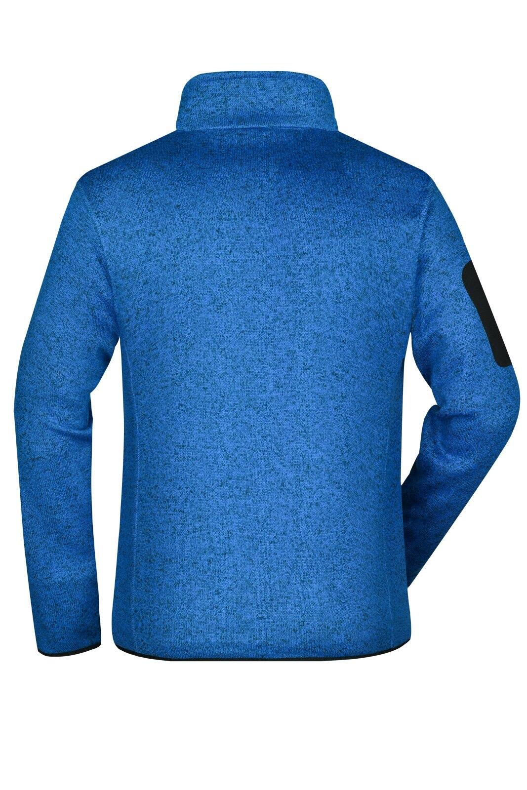 Mens Knitted Fleece Jacket