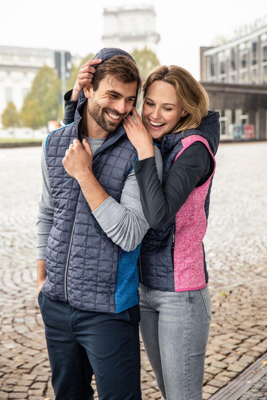 Ladies Knitted Hybrid Vest