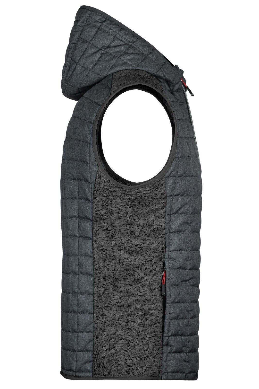 Mens Knitted Hybrid Vest