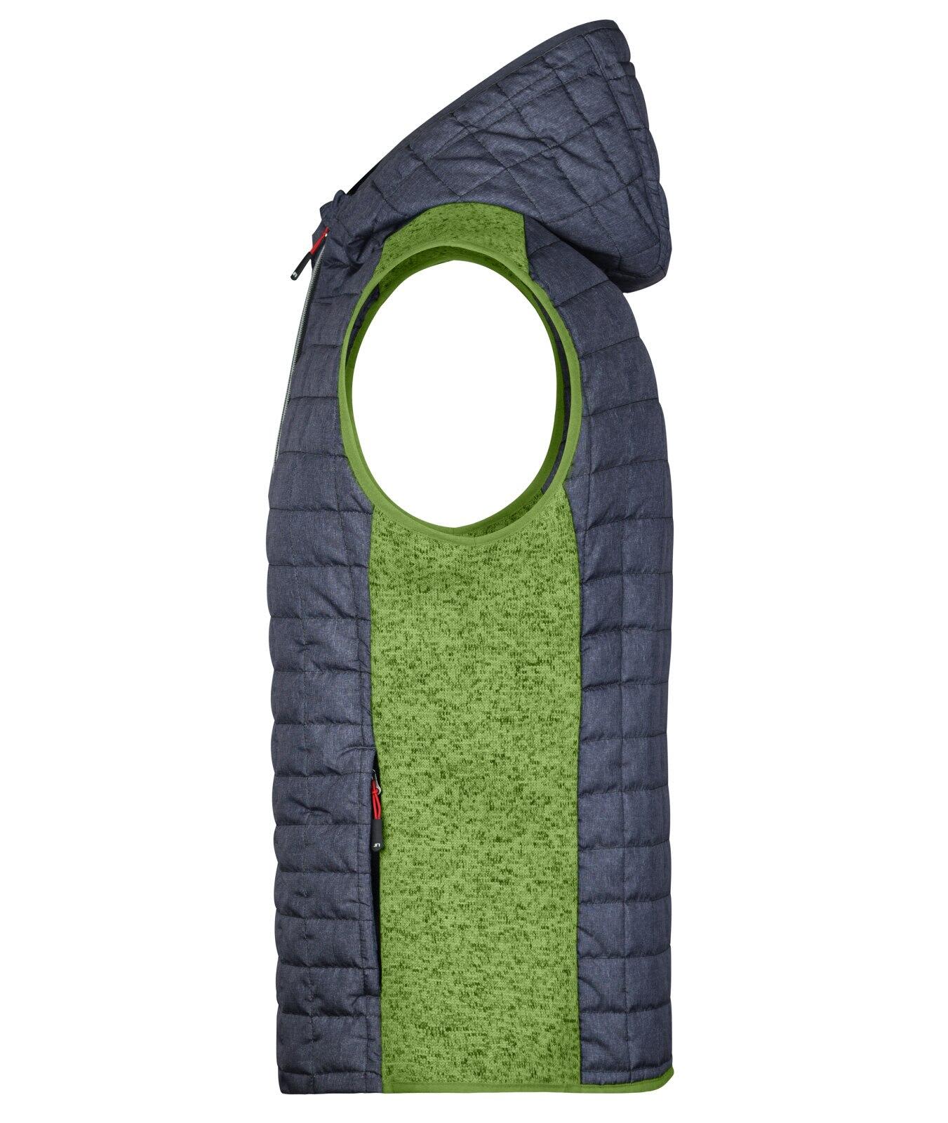 Mens Knitted Hybrid Vest