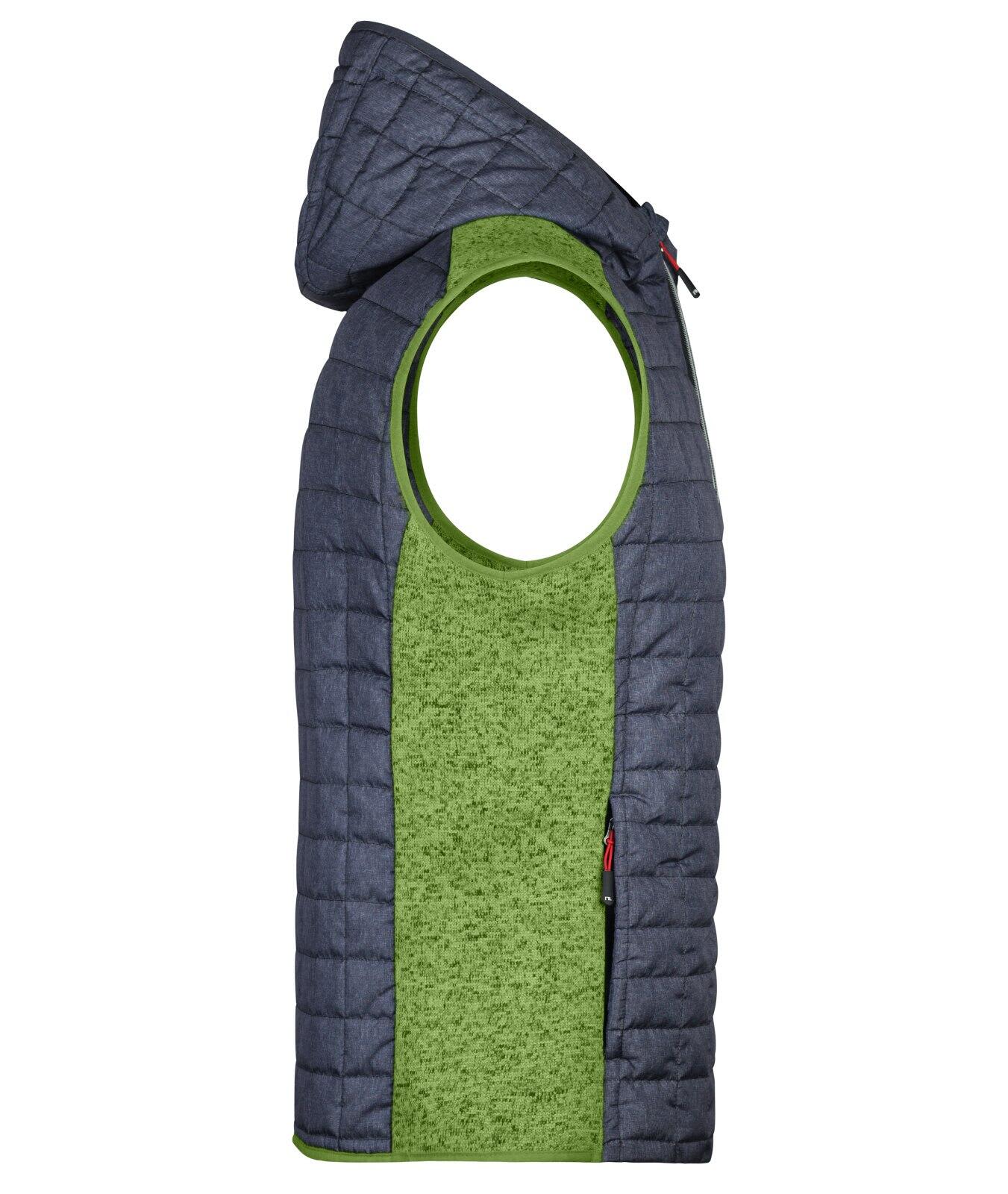Mens Knitted Hybrid Vest
