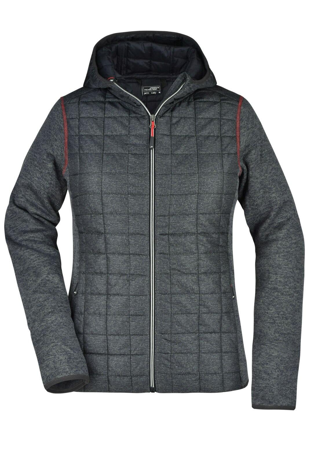 Ladies Knitted Hybrid Jacket
